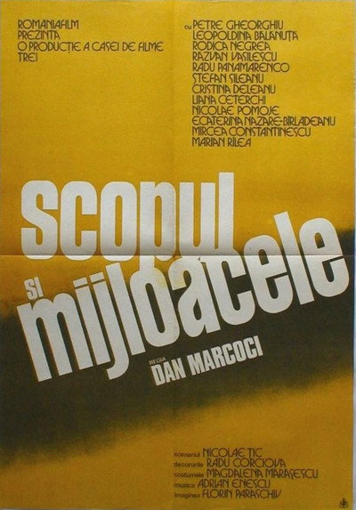 Póster de Scopul si mijloacele