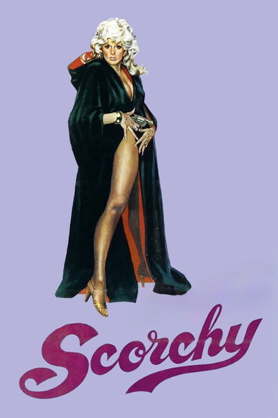 Póster de Scorchy. Una rubia del calibre 38