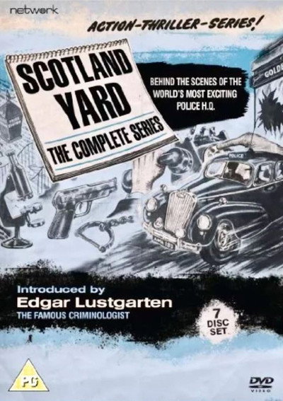 Póster de Scotland Yard. La policía en acción: El extraño caso de la rubia