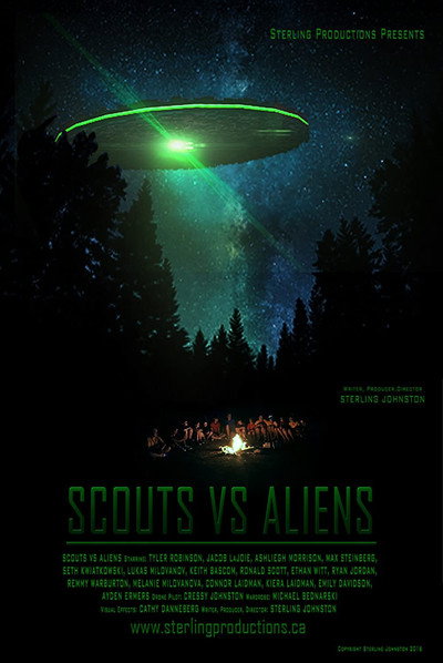 Póster de Scouts vs Aliens