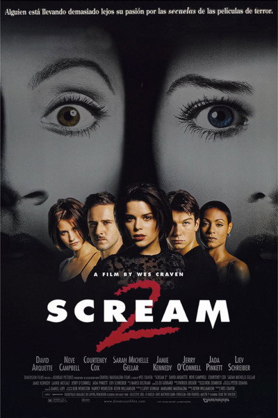 Póster de Scream 2: Grita y vuelve a gritar