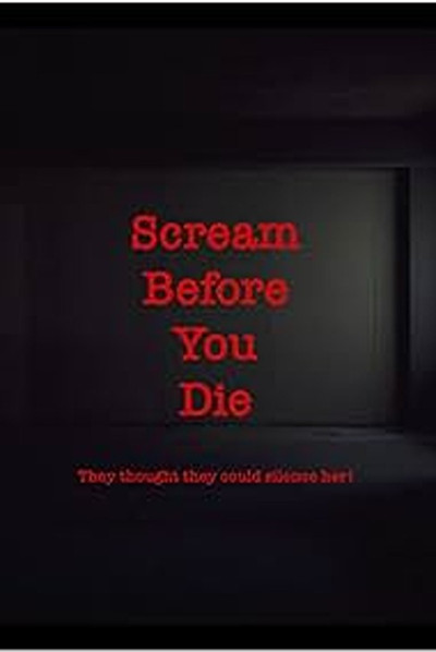 Póster de Scream Before You Die