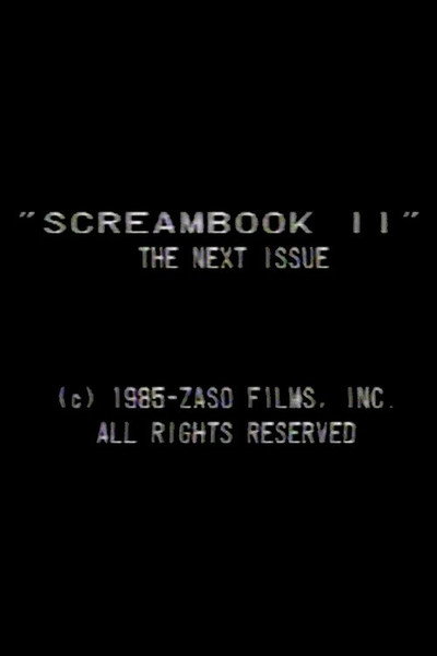 Póster de Screambook II