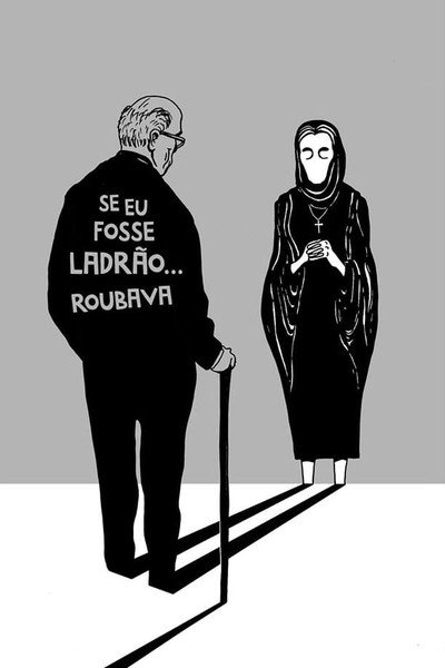 Póster de Se Eu Fosse Ladrão, Roubava