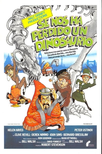 Póster de Se nos ha perdido un dinosaurio