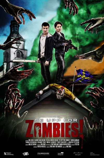 Póster de Se upp för zombies!