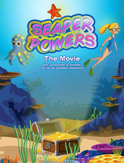 Póster de Seaper Powers, In Search of Bleu Jay's Treasure