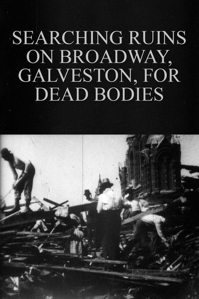 Póster de Searching Ruins on Broadway, Galveston, for Dead Bodies