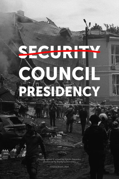 Póster de Security Council Presidency