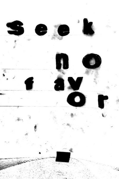 Póster de Seek No Favor