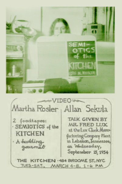 Póster de Semiotics of the Kitchen