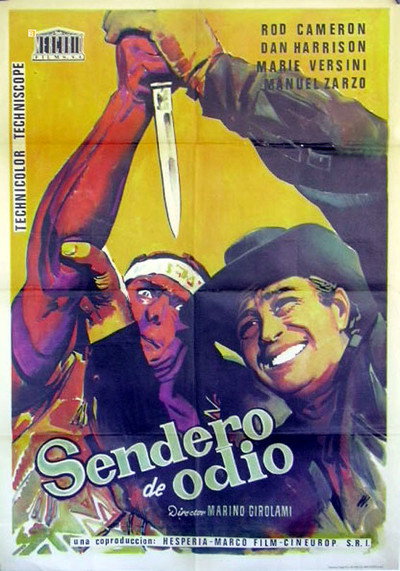 Póster de Sendero de odio