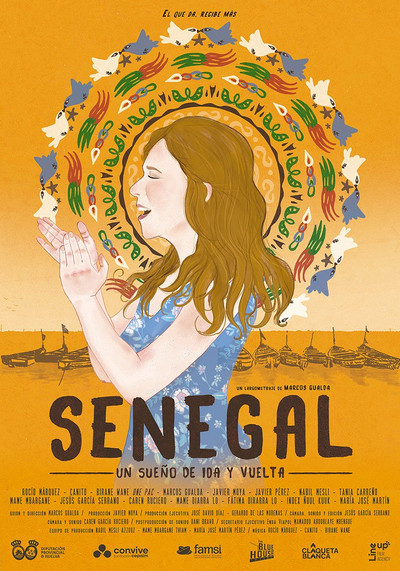 Póster de Senegal. Un sueño de ida y vuelta