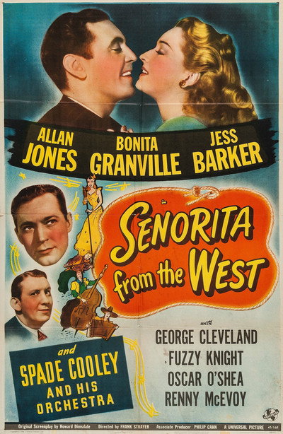 Póster de Senorita from the West