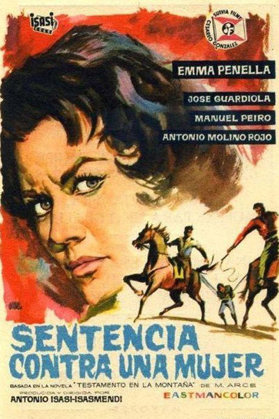 Póster de Sentencia contra una mujer
