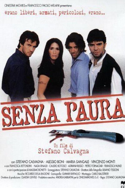 Póster de Senza paura