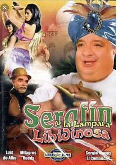 Póster de Serafin y la lámpara libidinosa