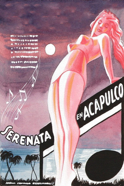 Póster de Serenata en Acapulco