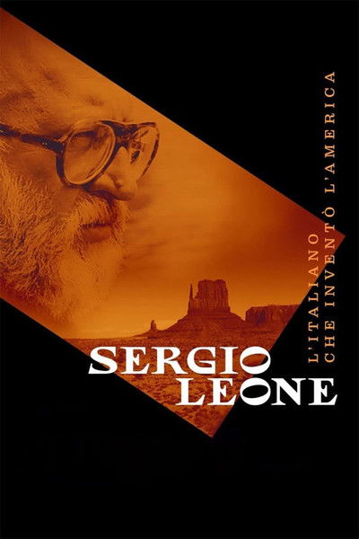 Póster de Sergio Leone: el hombre que inventó América