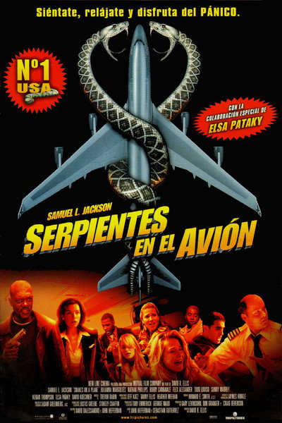 Póster de Serpientes a bordo