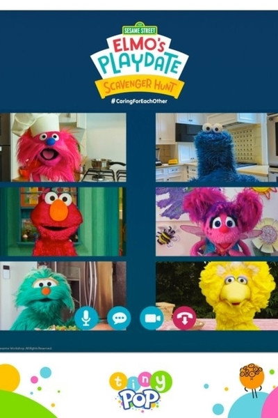Póster de Sesame Street: Elmo's Playdate Scavenger Hunt