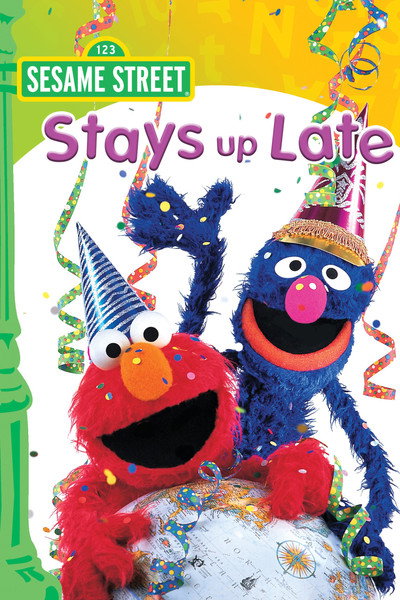 Póster de Sesame Street Stays Up Late!