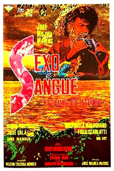 Póster de Sexo E Sangue na Trilha do Tesouro