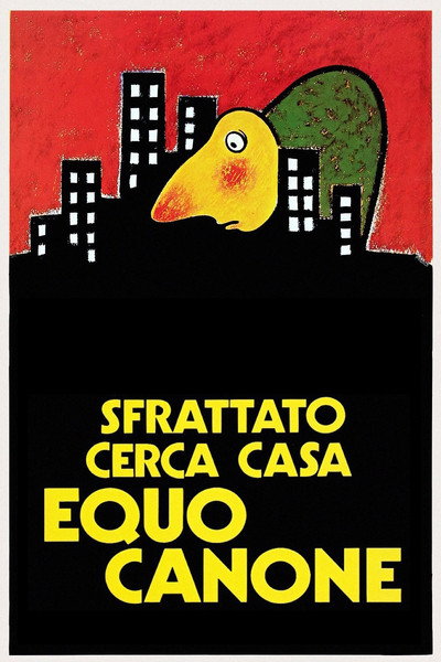 Póster de Sfrattato cerca casa equo canone