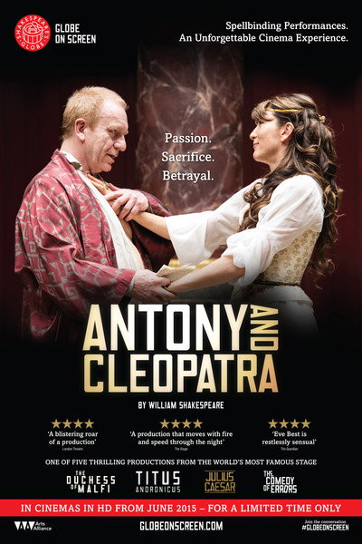 Póster de Shakespeare's Globe Theatre: Antony & Cleopatra