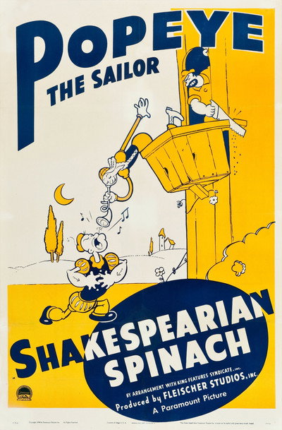 Póster de Shakespearian Spinach