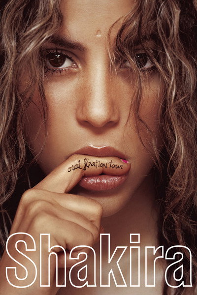 Póster de Shakira Oral Fixation Tour 2007