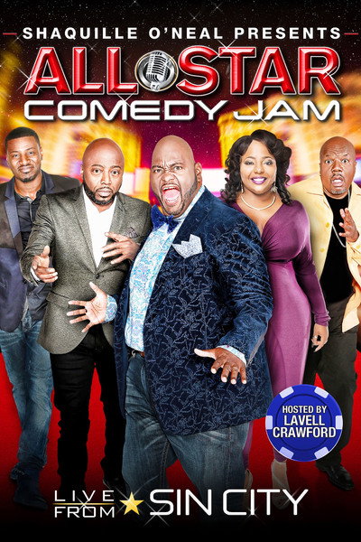 Póster de Shaquille O'neal All-star Comedy Jam: Live from Sin City