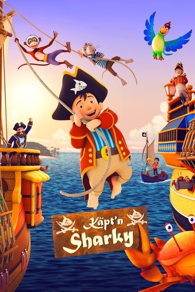 Póster de Sharky: El pequeño pirata
