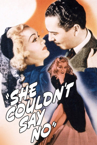 Póster de She Couldn't Say No