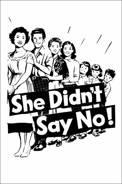 Póster de She Didn't Say No