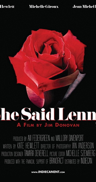 Póster de She Said Lenny