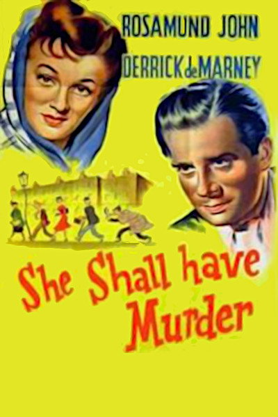 Póster de She Shall Have Murder