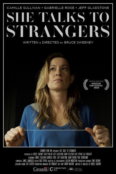 Póster de She Talks to Strangers
