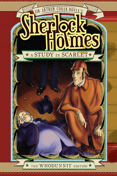 Póster de Sherlock Holmes and a Study in Scarlet