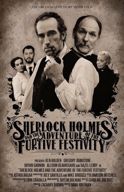 Póster de Sherlock Holmes and the Adventure of the Furtive Festivity