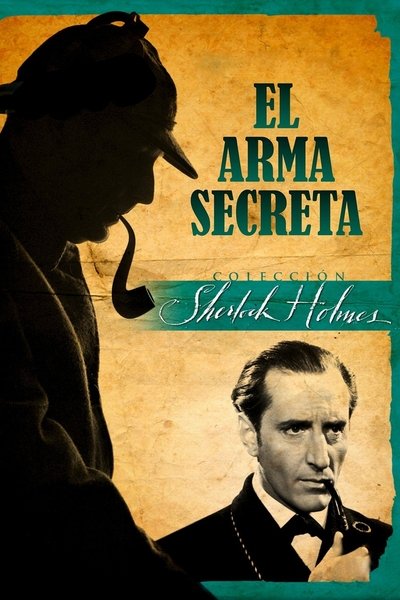 Póster de Sherlock Holmes i l'arma secreta