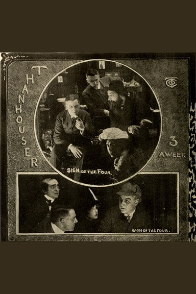 Póster de Sherlock Holmes Solves the Sign of the Four