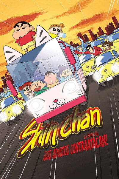 Póster de Shin Chan: Els adults contraataquen!
