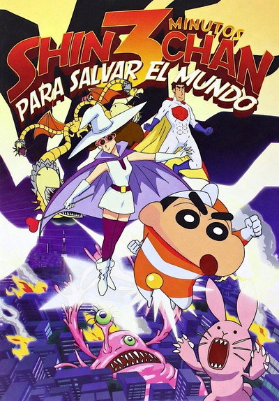 Póster de Shin Chan: Tres minuts... per salvar el món