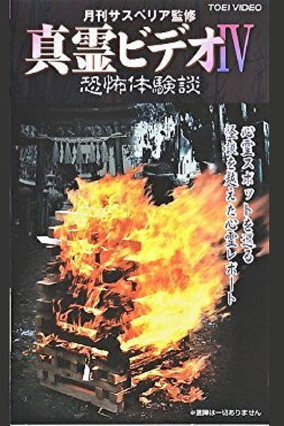 Póster de Shin rei bideo IV: Kyôfu taikendan