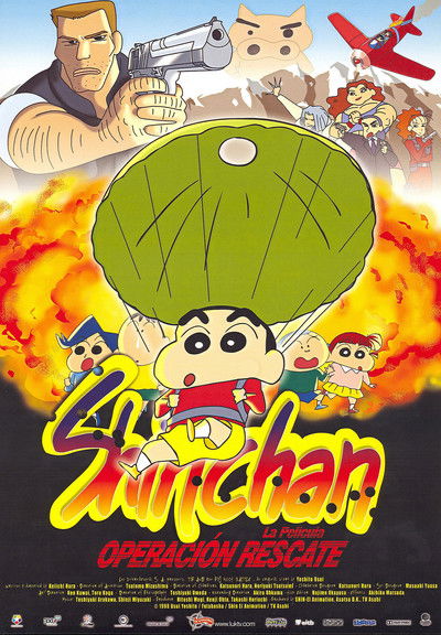 Póster de Shinchan: operación rescate. La película