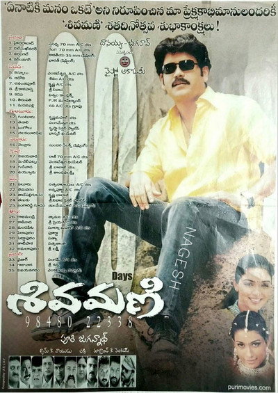 Póster de Shivamani