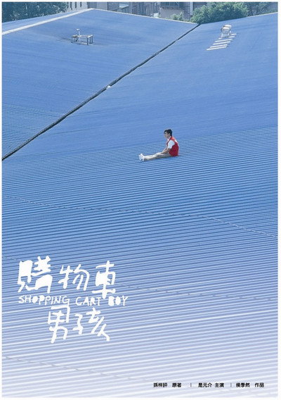 Póster de Shopping Cart Boy