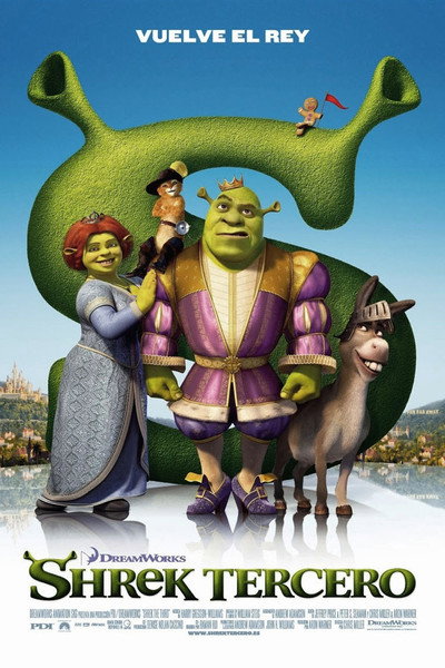 Póster de Shrek tercero