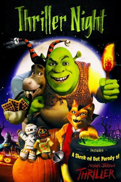 Póster de Shrek: Thriller Night